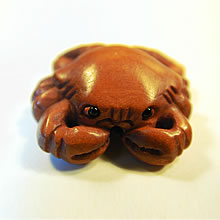 ASTROLOGICAL OJIME BEAD - CANCER CRAB